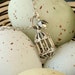 Sterling Silver Bird Cage Necklace Bird Necklace Bird Jewelry Bird Pendant Bird Jewellery Birdcage Necklace Silver Bird Necklace Bird Charm