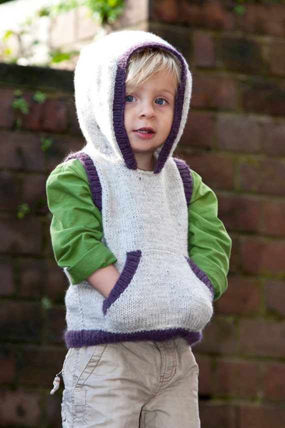 Boys Hooded Vest Pattern Little Cupcakes by lisaFdesign