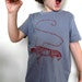 Kids t shirt, Gray Pet Lobster Print Tshirt