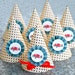 NEW The Vintage RaceCar Collection - Set of Six Custom Party Hats from Mary Had a Little Party