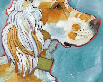 English Setter No. 1 - magnets, coasters and art prints