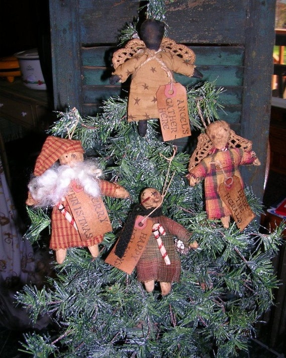 primitive christmas ornie pattern holiday ornaments simple primitive christmas ornie pattern holiday ornaments simple