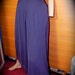 Splendid Gabardine 40s Purple Swing Skirt Rare Size L XL 34 Tall -on sale-