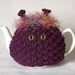 RESERVED - CozyKin tea cosy - A cute and friendly sweater for your teapot