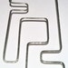 Necklace - Linear Thin Sterling SIlver