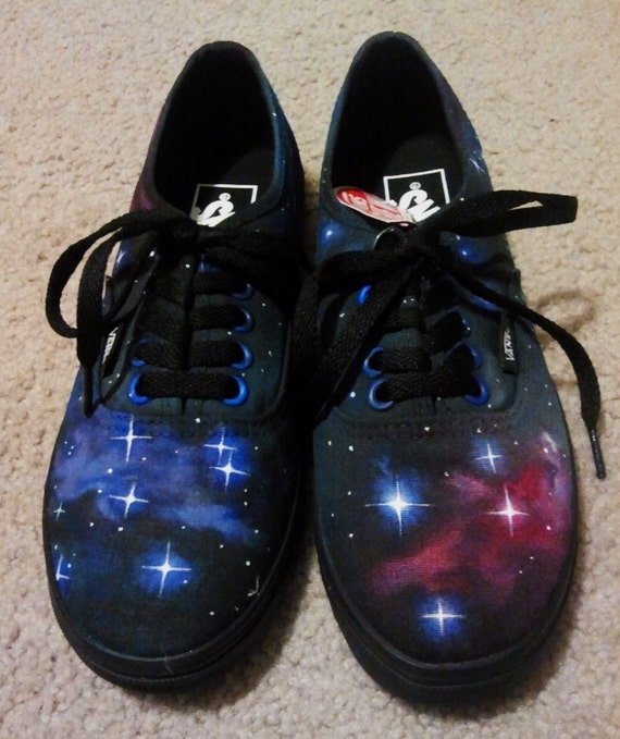 Hand Painted Vans Space