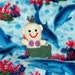 Baby Mermaid Doll Purple Seashell