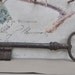 Large Antique French Key - The Key to the Garden Room