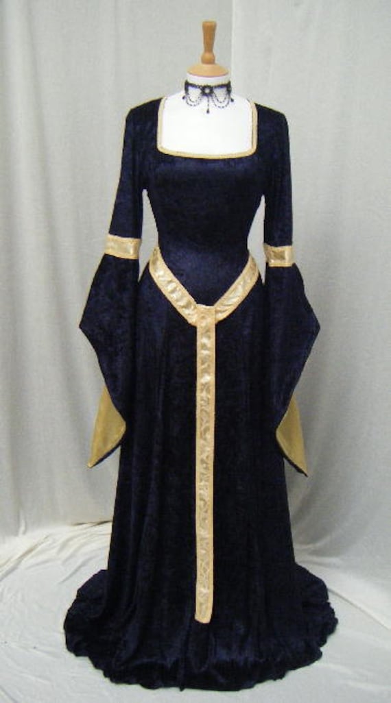 ELVEN DRESS medieval renaissance fairy dress by camelotcostumes
