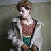 SALE - Mink Fur hat Light Brown Vintage 1960ties