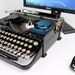 USB Typewriter Computer Keyboard -- Black Royal Portable