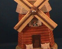 box music windmill collectible porcelain only popular items windmil