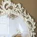 L A C E Y, French Rococo Mirror White Baroque Mirror Shabby Chic Decor