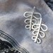 leaf earrings vine studs silver leaf studs