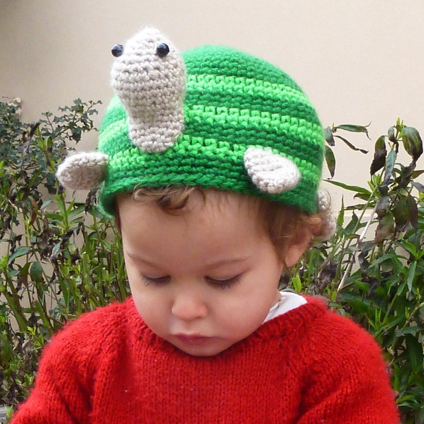 hat crochet pattern infant Paper pattern PDF Turtle or Toilet Cover Crochet by Hat bySol