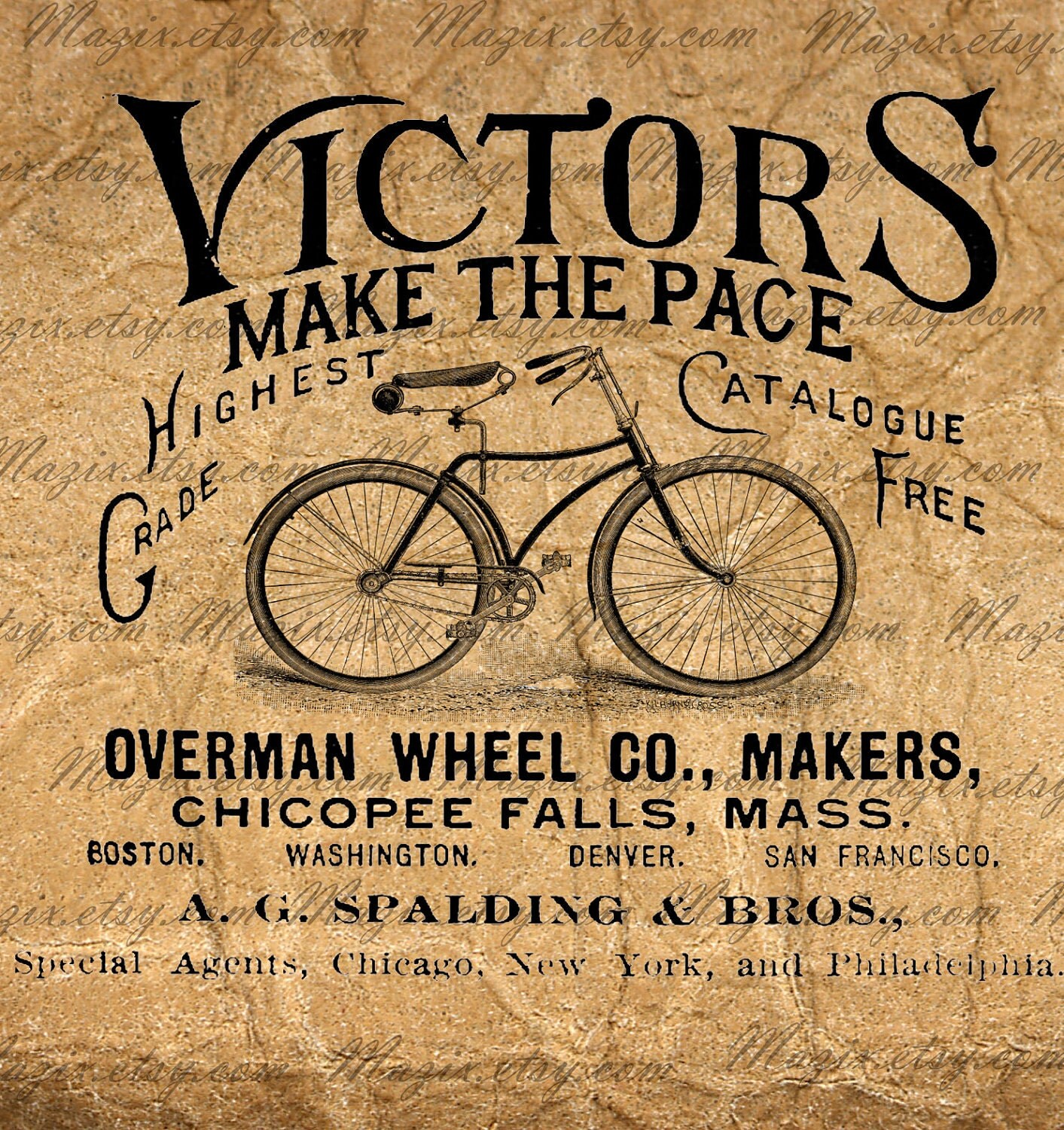 Vintage Bicycle Ad