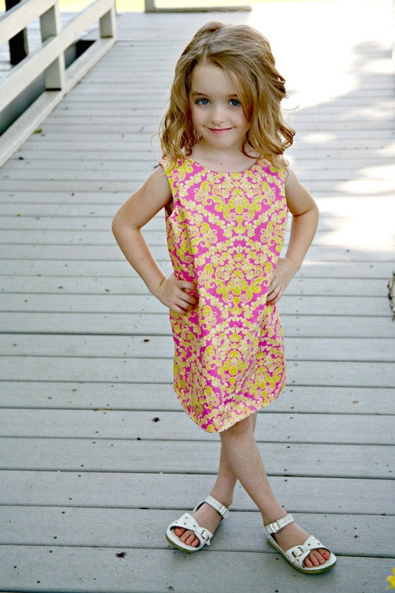 Items similar to INSTANT DOWNLOAD - Classic A-Line Dress for girls ...