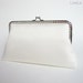 Bride to be Ivory Clutch Purse with wristlet chain for Wedding Party or bridal accessoriy
