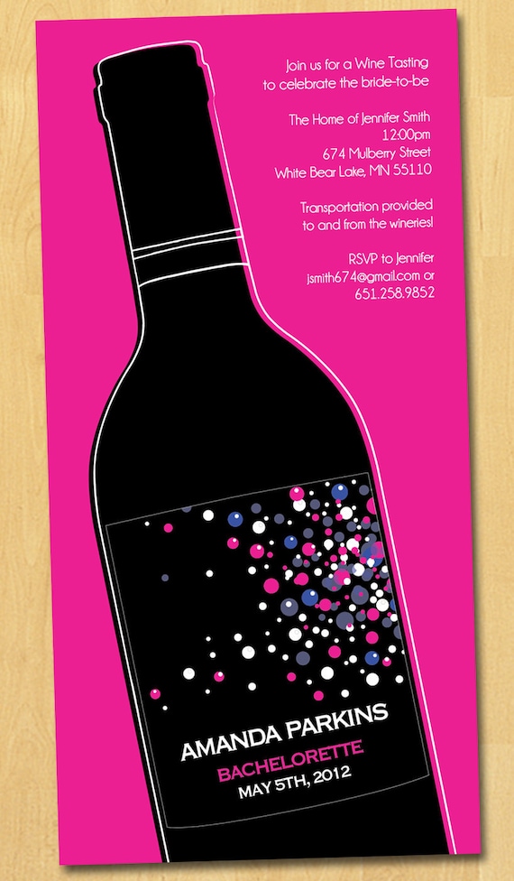 Wine Party Invitations 7