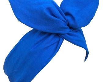 Royal Blue Nautical Wire Headband Hair Wrap