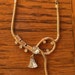 Great Gatsby Necklace BOND BOYD BEAUTIFUL Vintage 22k or 24k Gold Wash Over Sterling Silver Rhinestone Necklace