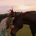 Custom feather headband, tribal headpiece, feather headband