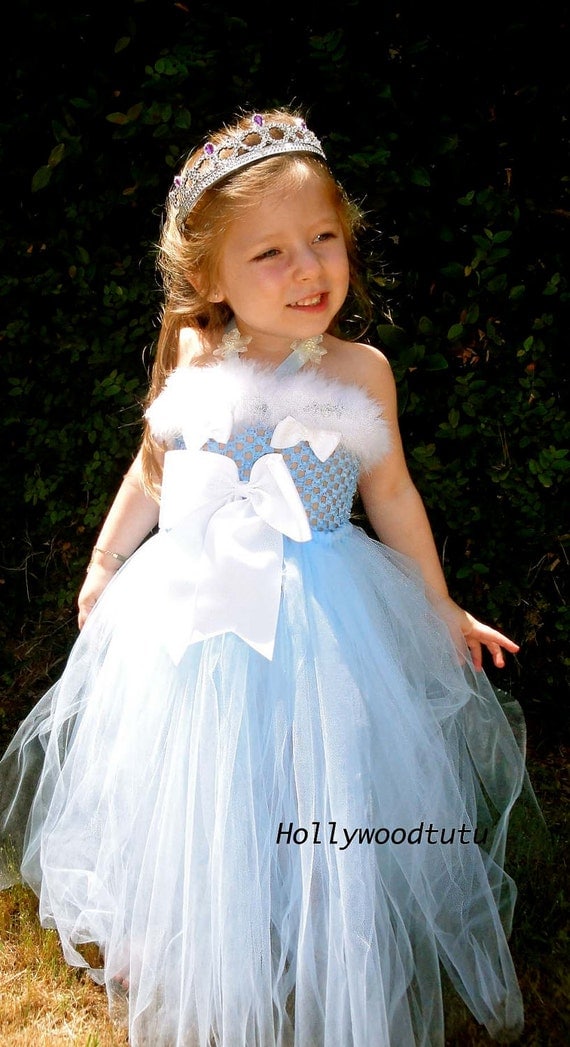 Items similar to Cinderella inspired tutu dress costume. on Etsy