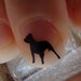 Pit Bull Nail Art Decals Set of 50 Vinyl Stickers Applique Manicure Pedicure Party Event Accessories
