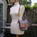 Wet Felted Bag 'Summer Sorbet' refreshing shades Handbag Shoulder Bag