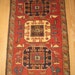 SALE Vintage Red Rug Semi Antique Cute Handwoven rug, Tribal Azerbaijan Rug, wool rug, rugs, animal rug, Tribal rug, bohemian decor,