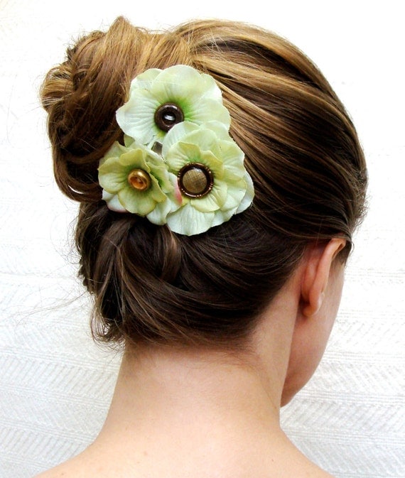 Vintage Flower Hair Clips 7