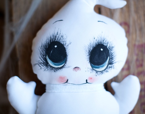 plush ghost pillow