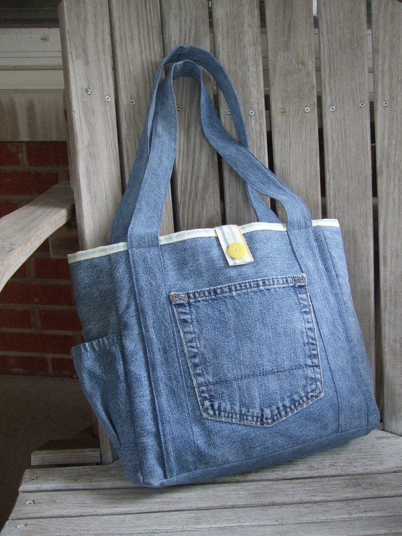 Upcycle Jeans Tote