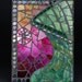 Mosaic Green Glass Vase - Wall hanging
