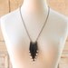 Porcupine Quill Necklace Forest Dweller Necklace Woodland Tribal Statement Bib Necklace - Woodland Necklace by Prairieoats