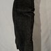 SALE - 80s High Waisted Midi Skirt by Erez Levy - Leather - Tight Pencil Fit - 4 - Small - S