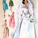 Vintage 60s Evening Dress Pattern Brocade Wedding Gown Silk Bridesmaid Dress McCall's 7091 SALE