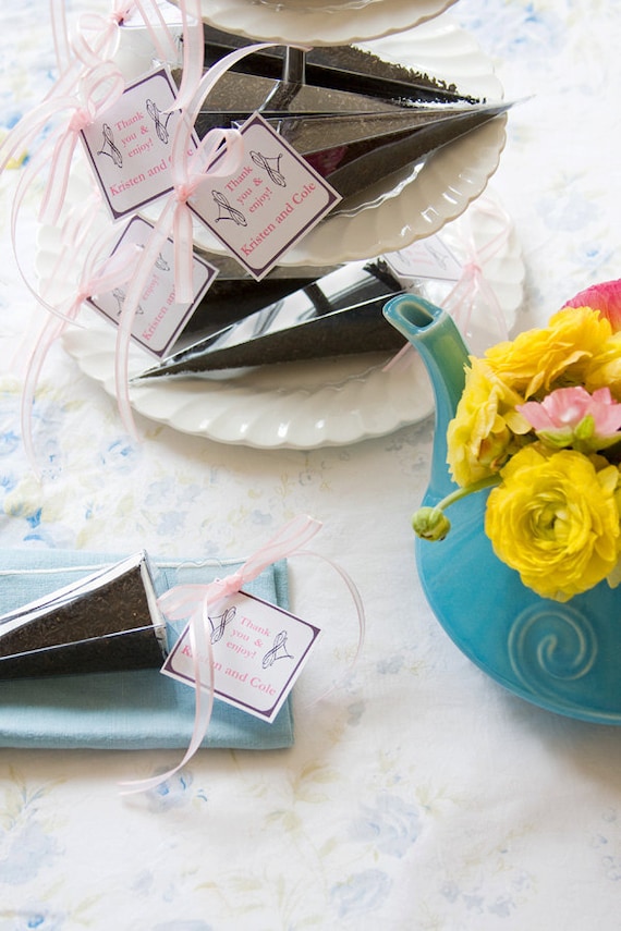 Items similar to Bridal shower tea party tea favors of loose flavored