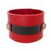 Red Hot Leather Cuff Bracelet, Handmade Leather Jewelry, Leather Accessories for Women