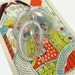 4pcs PLASTIC FILLABLE LOCKETS Put In What You Will Acrylic Charms Oval Last Chance