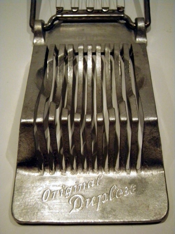 Vintage Egg Slicer Original Duplex Germany Antique by aesthetikara