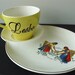 Lesbo teacup and saucer plate
