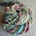 Handspun yarn, secret garden