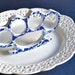 China Knuckles - Blue Floral Porcelain