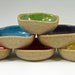 Itty Bitty Dippy Dishes- set of 6 rainbow