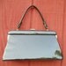 Vintage Black Patent Leather Purse Dover Brand Mid Century