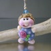 Loribeads - Kidlet - handmade lampwork bead pendant