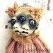 Weird Strange Baby OOAK Art Doll Halloween Ornament