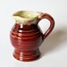 Small Creamer Red Creamer Ceramic