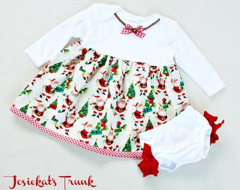 Baby Club Chic Christmas Toile Dress main image 0